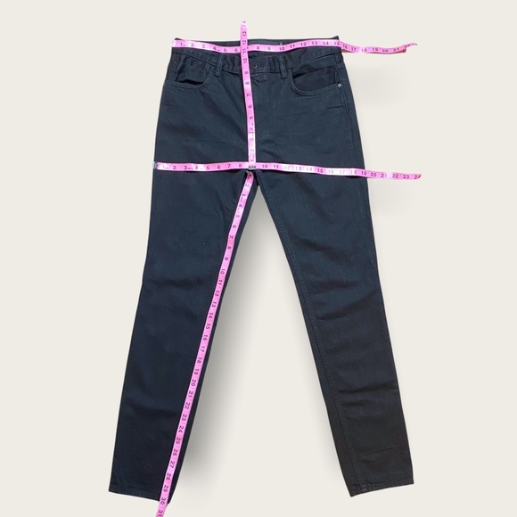 Denim x Alexander Wang 002 Relaxed Jean in Black Sz 27 EUC Straight Leg Jean - Picture 11 of 11
